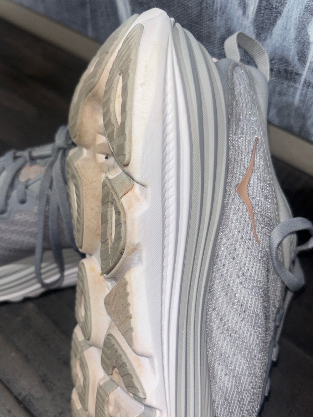 HOKA Women's Gaviota 5 running shoes SZ 8B - Picture 6 of 15
